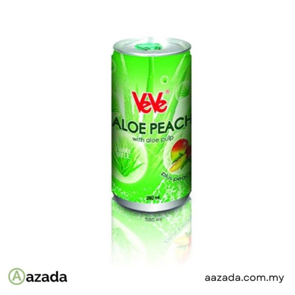 VEVE FRESH ALOE PEACH 260 X 24